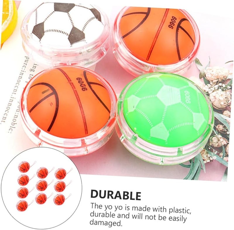 VICASKY 10pcs Yoyo Toys for Kids Finger Flexibility Training Fun Party Favors Random Color - Image 4